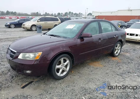2006 Hyundai Sonata Gls V6/Lx V6 from USA, damaged, VIN 5NPEU46F56H045542